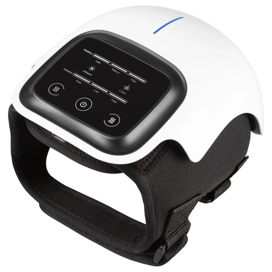 KneeTherm Pro - Rodillera por vibración y calor inalámbrico Pantalla táctil LED