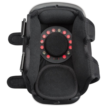 KneeTherm Pro - Rodillera por vibración y calor inalámbrico Pantalla táctil LED